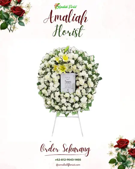 Krans Bunga Duka Gegersimo